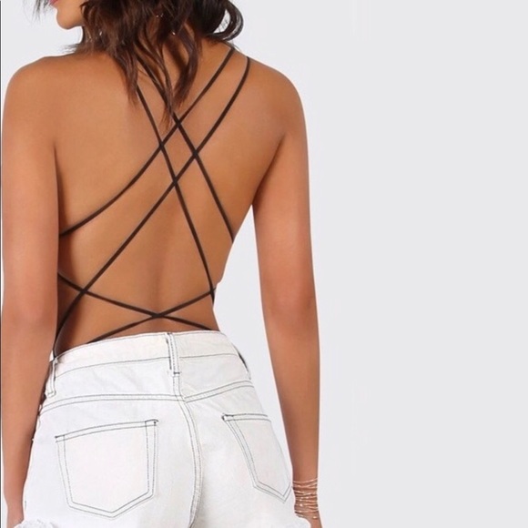 COPY - Strappy Bodysuit - Picture 1 of 6